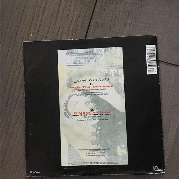 1988 walk the dinosaur 45rpm - Picture 2 of 4